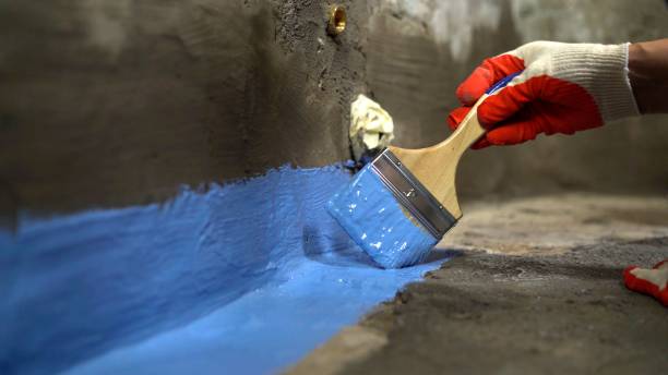 Commercial Waterproofing project at a Theresa, WI business property by SJ Waterproofing Pros